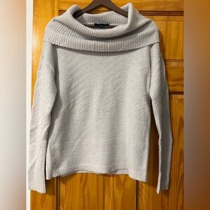 Banana Republic Light Gray Cowl Neck Sweater, size XS